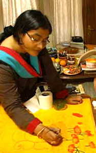 Jayasri Burman , Indian Painter
