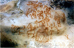 Bhimbetka rock Painting