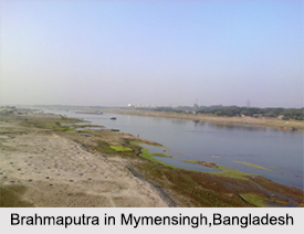 Course of Brahmaputra River