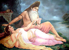 Vishwamitra and menaka