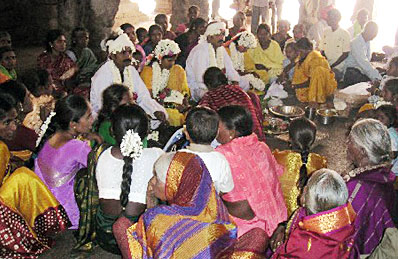 Marriage Ceremony  celebrated in Indian Villages - Indian Village Society, Indian Villages