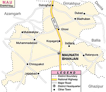 mau district is one of the administrative districts of uttar pradesh ...