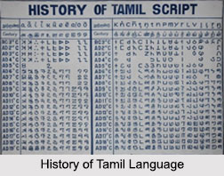 History of Tamil Language, Indian Spoken Language