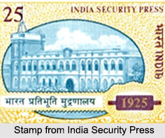 India Security Press, Postage Stamps of India