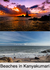Beaches in Kanyakumari, Tamil Nadu
