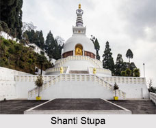 Shanti Stupa, Darjeeling