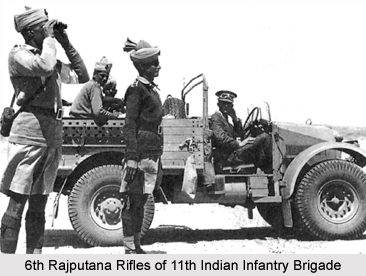 11th Indian Infantry Brigade, Presidency Armies in British India