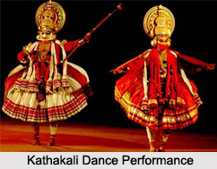 Performance in the Kathakali Dance