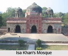Tomb and Mosque of Isa Khan in Delhi