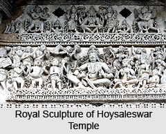 Sculpture of Hoysaleswar Temple