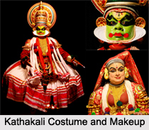 Performance in the Kathakali Dance