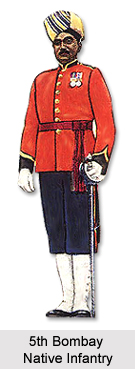 5th Bombay Native Infantry, Bombay Army