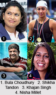 Arjuna Awardees in Swimming