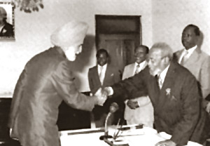 Calling on Jomo Kenyatta, the first President of independent Kenya