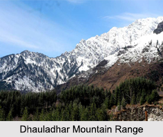 Dhauladhar Mountain Range, Indian Mountain Ranges