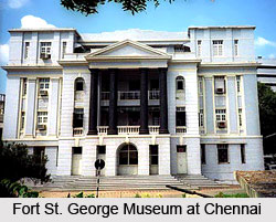 Fort St. George Museum at Chennai, Tamil Nadu