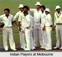 India-Australia Melbourne Test in 1981