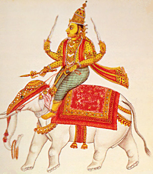 Indra, God of  Rain
