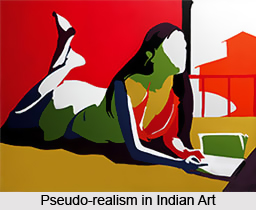 Pseudo-realism in Indian Art