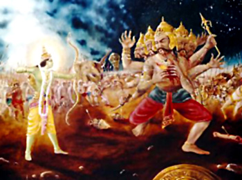 Ravana Mourned in Lanka, Yuddha Kanda, Ramayana