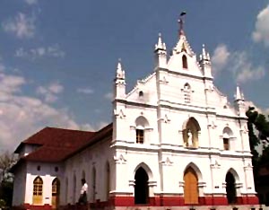 St. Mary`s Church in Kottayam, South India