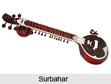 Surbahar, Indian Musical Instrument