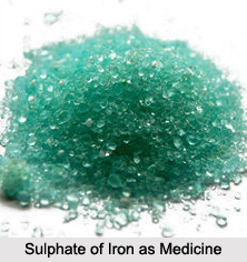 Use of Sulphate of Iron as Medicines