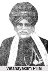 Vetanayakam Pillai, Tamil Novelist