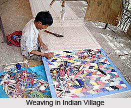 Weaving in Indian Villages
