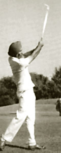 playing golf by Arjan Singh, Indian Air Force Marshal