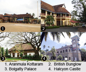 Palaces in Kerala, Indian Monuments