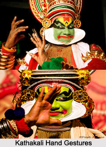 Performance in the Kathakali Dance
