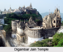 Digambar Jain Temple, Palitana, Gujarat