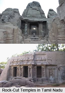 Monuments at Mahabalipuram , Tamil Nadu