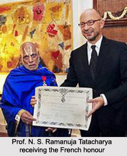 Prof. N. S. Ramanuja Tatacharya, Indian Sanskrit Scholar