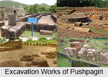 Excavations in Pushpagiri