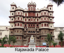 Rajwada Palace, Indore District, Madhya Pradesh