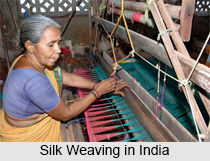 Silk Weaving in South India