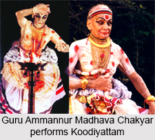 Ammannur Madhava Chakyar, Koodiyattam Artist