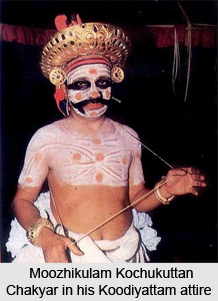Moozhikulam Kochukuttan Chakyar, Koodiyattam Artist