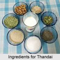 Thandai, Indian Beverage
