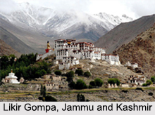 Monasteries in Jammu and Kashmir, Indian Monasteries