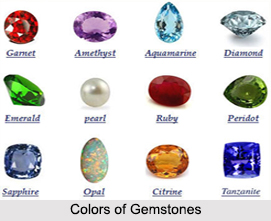 Colors of Gemstones, Astrology