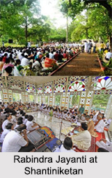 Rabindra Jayanti, Shantiniketan, West Bengal
