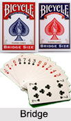 Bridge, Type of Playing Card