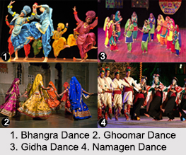 North Indian Dances, Indian Dances