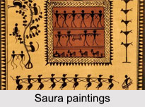 Tribal Paintings of Eastern India, Indian Paintings