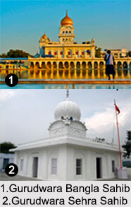 Sikh Temples in India, Indian Temples