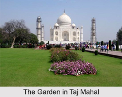 Garden in Taj Mahal, Taj Mahal