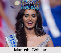 Manushi Chhillar, Noyonita Lodh, Indian Beauty Pageant Winner